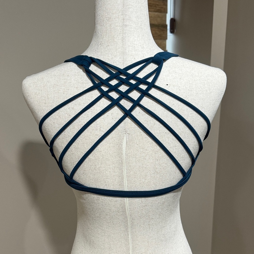 lululemon athletica Strappy Teal Bralette